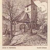 Kostel na obrazu R.Jelinka (1926)