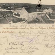 Škola a Felbingerův podnik (1899)