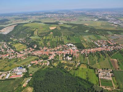 Celkový pohled na Želešice